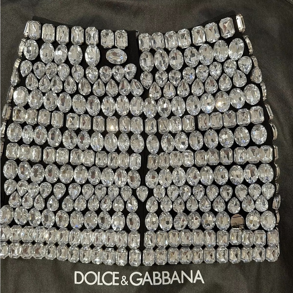 Kim kardashian x Dolce & Gabbana Crystal Runway skirt - Picture 6 of 6